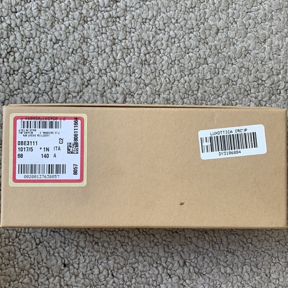 BURBERRY PINK TINTED LENSES CAT EYE SUNGLASSES - Picture 13 of 14